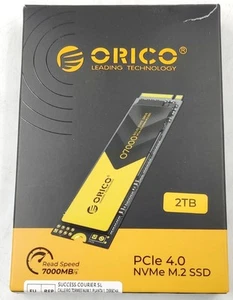 Disque SSD M.2 2280 Gen4 Orico O7000 2 To - Photo 1/3