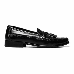 Mocasín Florsheim Pisa negro sin usar, en caja, punta borla - Imagen 1 de 7