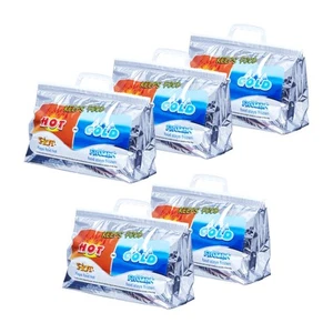 Hot and Cold Insulated Bags for Food Delivery, Grocery Shopping Bags, Food St... - Picture 1 of 5