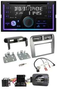 JVC Lenkrad USB 2DIN DAB Bluetooth CD Autoradio für Fiat GrandePunto 05-06 anthr - Bild 1 von 10