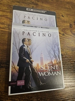 Scent of a Woman 4K / Blu Ray w Slipcover U.S. Release Shout Select BRAND NEW Foto 1 de 4
