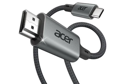 宏碁USB C转HDMI电缆适用于家庭办公室6.6英尺(4K@60Hz),高速C型至H型 — 第 1/4 张图片