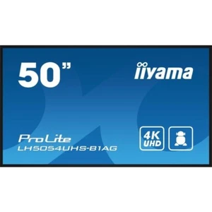 iiyama LH5054UHS-B1AG Display Digital signage 125.7 cm (49.5") 4K UHD Android 11 - Picture 1 of 1