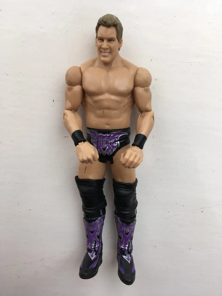 Molto Raro WWE Y2J Chris Jericho Mattel Action Serie Basic 4 Wrestling Figure - Immagine 1 di 1