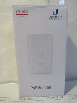 Ubiquiti Networks PoE Adapter, 24V  Gigabit Ethernet D36K - Image 1 of 4