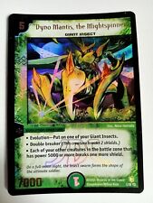 Duel Masters, Dyno Mantis, the Mightspinner Promo NM