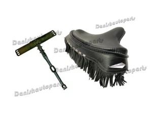 ASIENTO INDIVIDUAL ESTILO POLICÍA NEGRO Y T-Bar Harley Knucklehead Panhead Pala TC Bobber - Imagen 1 de 15