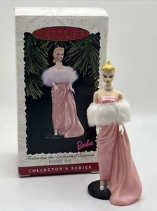 Hallmark 1996 Ornament Barbie Enchanted Evening #3 in Serie rosa Kleid Fell - Bild 1 von 8