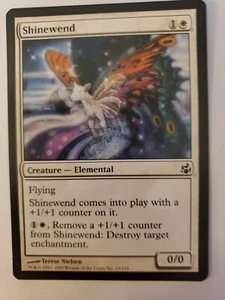 MTG Magic The Gathering Card Shinewend Creature Elemental White Morningtide 2008 - Picture 1 of 2