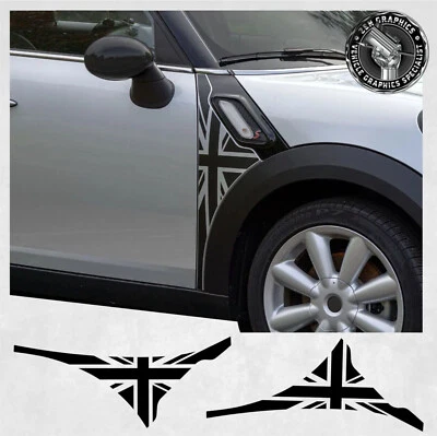 Calcomanías adhesivas Scuttle Union Jacks para Mini R60 Countryman R61 Paceman Cooper S - Imagen 1 de 2
