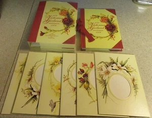 1997 Waverly Flowers Victorian Garland Photograph Album Book & 6 Mounts Frame - Picture 1 of 20