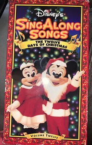 Disneys Sing Along Songs - The Twelve Days of Christmas (VHS, 1997) - Picture 1 of 2