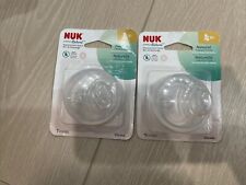 2x NUK Silicone Replacement Simply Natural Learners Cup Spout