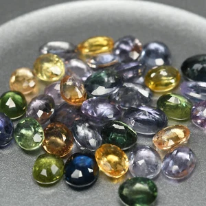 10.68 Cts 35 Pcs Fancy Color Sapphire Lot 100% Natural Gemstone Madagascar - Picture 1 of 3