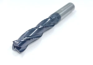 3/4" Hartmetall Schaftfräser 3 Flöten rau extra lang TiAlN (CA4-M) - Bild 1 von 5