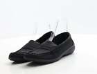 Softlites Womens Black Leather Loafer Flat UK 6 EU
