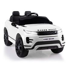 TOBBI 12V Licensed Land Rover Kids Ride On Cars Toys for Gift w/Remote Control