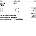 Sechskantschraube DIN 961 VG M 12 x1,25x130 10.9