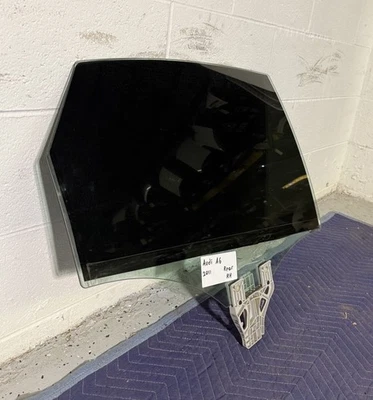 ✅ Audi A6 Quattro 2011-2018 puerta trasera derecha del lado del conductor ventana vidrio automático OEM Foto 1 de 4
