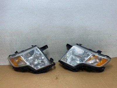 2007 2008 2009 2010 Ford Edge Headlights Left+Right Side Halogen V4840 DW - Image 1 of 4