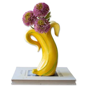 Keramik Bananenknospen Vase - Bild 1 von 5