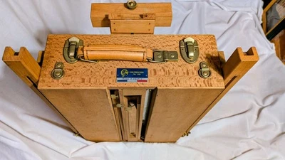 老式 GRUMBACHER # 286 便携式艺术家 EASEL — 第 1/4 张图片