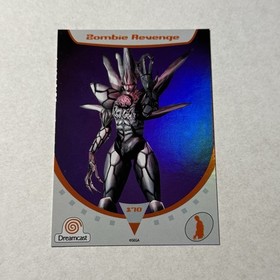 LIMITED RUN GAMES - SEGA DREAMCAST TRADING CARD - ZOMBIE REVENGE FOIL #170