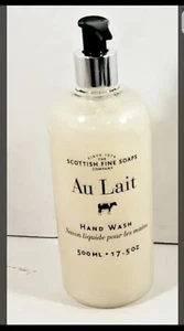 Scottish Fine Soaps Au Lait Hand Wash 17.5 Oz - Picture 1 of 3