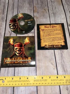 Disney Pirates of the Caribbean DVD Treasure Hunt Replacement Part *GAME DVD* - Image 1 of 4