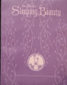 Walt Disney Sleeping Beauty Exclusive Commemorative Lithograph- New - Picture 1 of 5