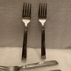 Earl Set of 4 Salad Forks Stainless 18/10 Flatware J A HENCKELS China 7&quot;