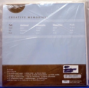 Creative Memories Kit Pet MAX Kit 8 X 8 - 2008 New Old Stock - Picture 1 of 4