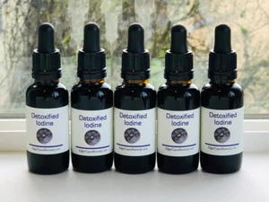 5er Pack 32 ml Edgar Cayce Heilmittel entgiftet Jod entstehende kolloidale Schilddrüse - Bild 1 von 1