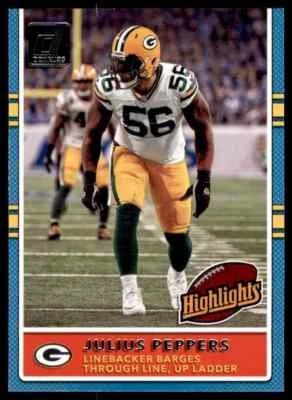 2017 DONRUSS HIGHLIGHTS JULIUS PEPPERS GREEN BAY PACKERS #11 - Image 1 of 2