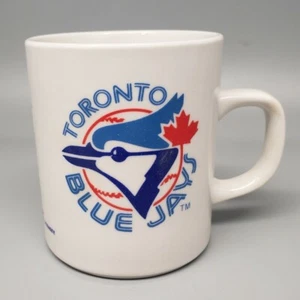 Vintage White Blue Jays Coffee Cup Mug 10oz 1989 - Picture 1 of 5