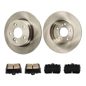 Rear Brake Disc + Rotors Pads Kit For Chrysler Crossfire Mercedes-benz C230 C240 - Picture 1 of 11