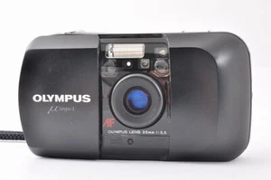 Olympus Mju μ Black 35mm Point & Shoot Compact Film Camera From Japan #02 - Picture 1 of 14