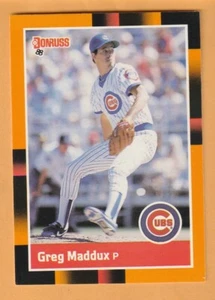 Greg Maddux Chicago Cubs 1988 Donruss Baseball's Best #82 HOF 12B - Bild 1 von 2