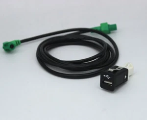 Add Glovebox USB Switch Socket Wire Cable For BMW E60 E81 E70 E90 F30 F10 F25 - Picture 1 of 3