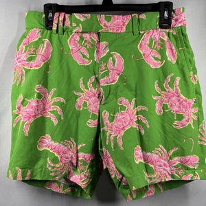 Ralph Lauren RLX Shorts Herren 30 grün pink Hummer Print Stretch Golf Resort - Bild 1 von 11