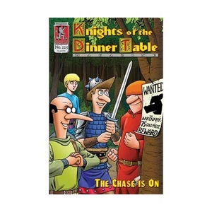 Kenzer Caballeros de la Mesa de Cena #225 "The Chase is On" En muy buen estado+ - Imagen 1 de 1