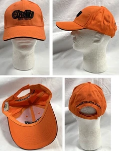 O'Reilly Auto Parts Bright Orange Baseball Hat Mens Embroidered Logo - Picture 1 of 6