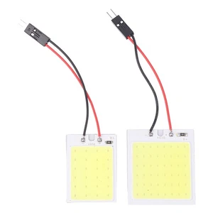 COB 18SMD 24SMD 36SMD 48SMD Car Interior Led Reading Bulb Trunk Festoon Light - Photo 1/15