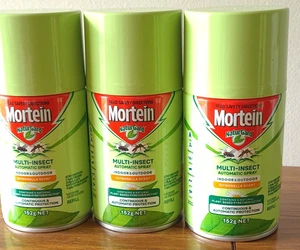 3x Mortein NaturGard Auto Muti-Insect Control "Citronella " Refill Spray 152g - Picture 1 of 4