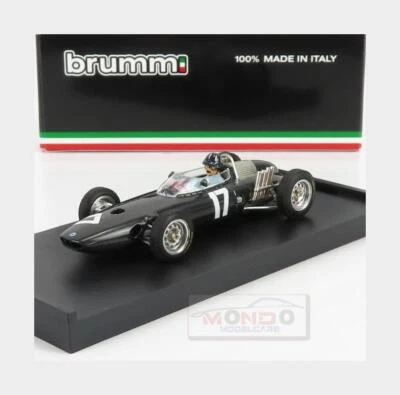 1:43 BRUMM Brm F1 P57 #17 Winner Holland Gp Hill 1962 WC +Driver R322-CH - Immagine 1 di 2