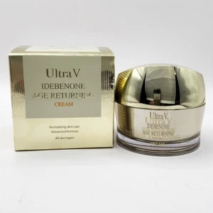 Crema hidratante elástica Ultra V Idebenone AGE 50 ml K-Beauty Corea - Imagen 1 de 9