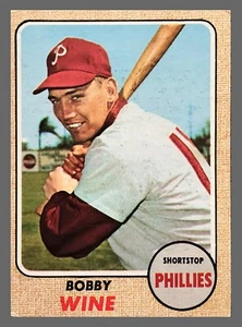 1968 Topps #396 • Philadelphia Phillies - Bobby Wine - Bild 1 von 2