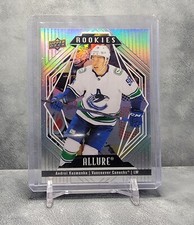 Andrei Kuzmenko 2022-23 Allure Rookies #155 Vancouver Canucks SSP Case Hit