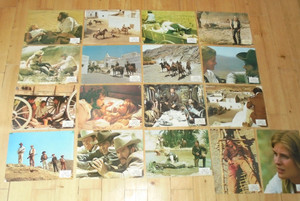 HUNTING PARTY - 17 german lobby cards ´71 - OLIVER REED Candice Bergen HACKMAN