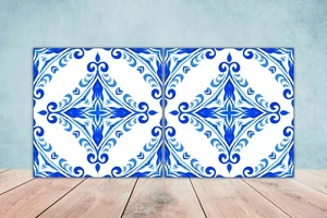 Portugiesische Azulejo mediterran Wanddekor Keramik Backsplash Fliesen - Bild 1 von 6